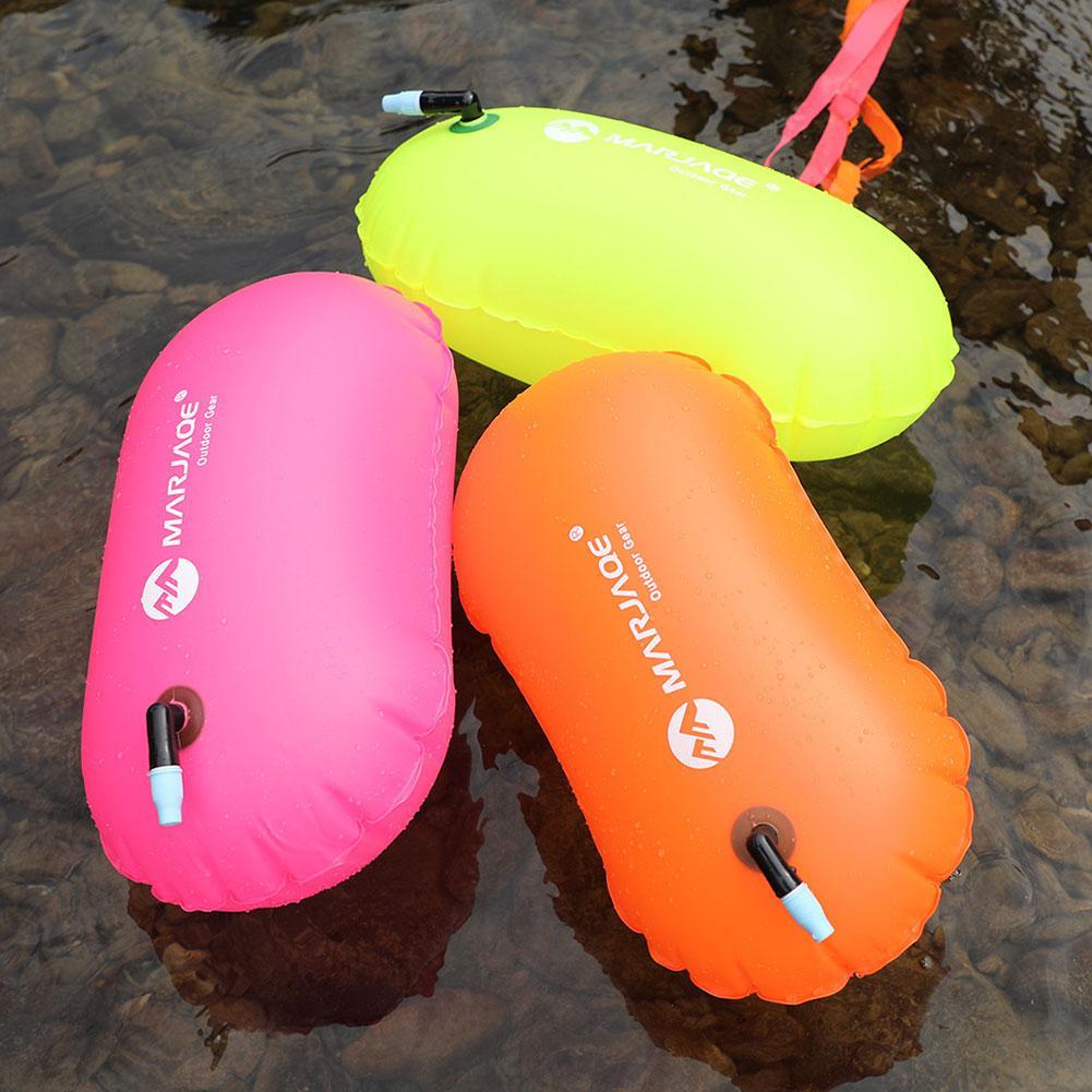PVC 고시인성 개방형 수영용 풍선 방수 가방, 수영  - Swim Buoy Open Water 리뷰 및 가격