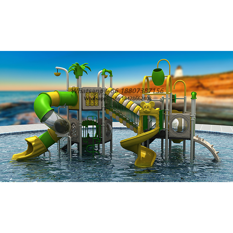 해변 스타일 워터 슬라이드 어린이 물놀이 공간 호기심  - Aquatic Zone 리뷰 및 가격