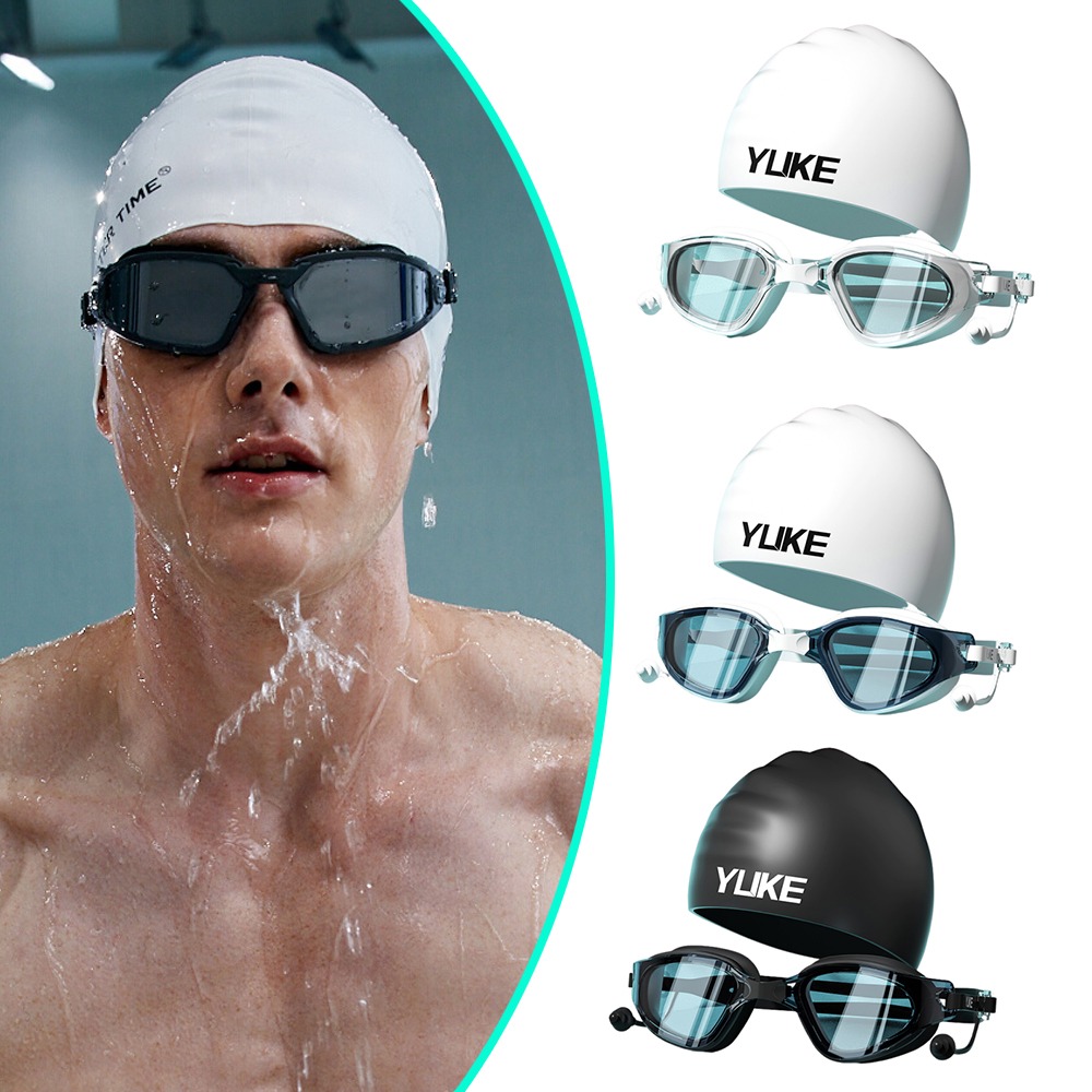 전문 수영 고글 모자 HD 방수 안티 안개 실리콘 워터 - Aquatic Sports Hat 리뷰 및 가격
